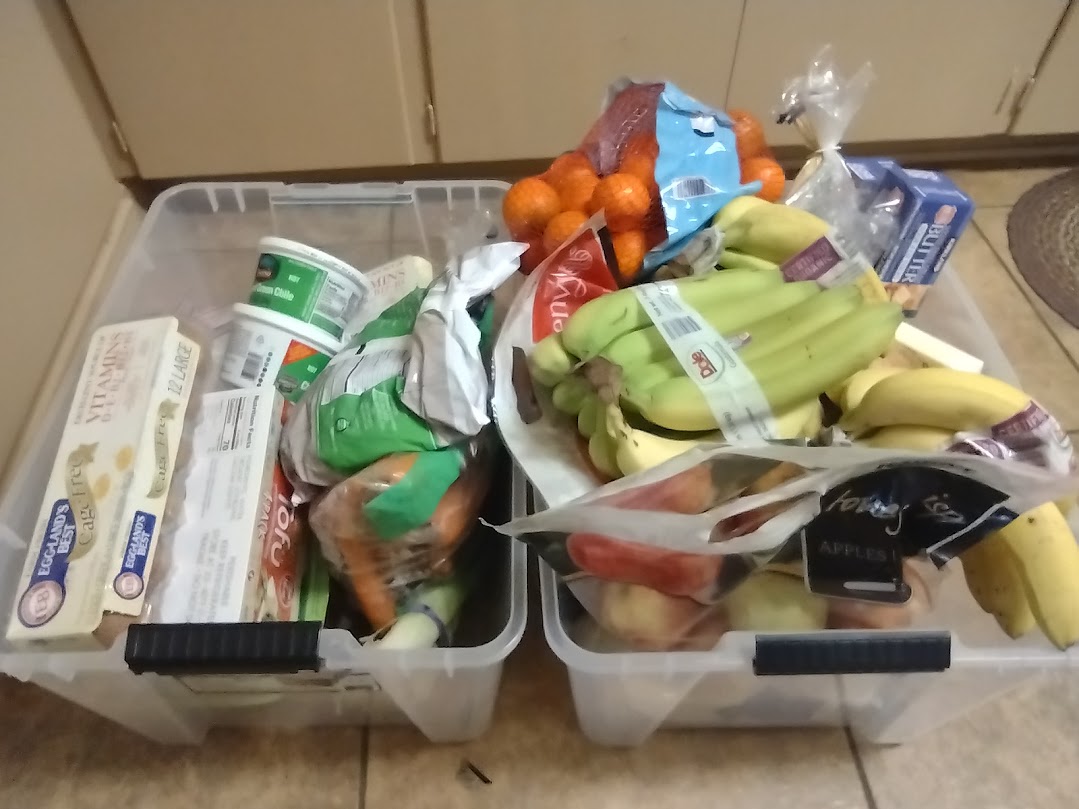 Full Set of Items after Groceries