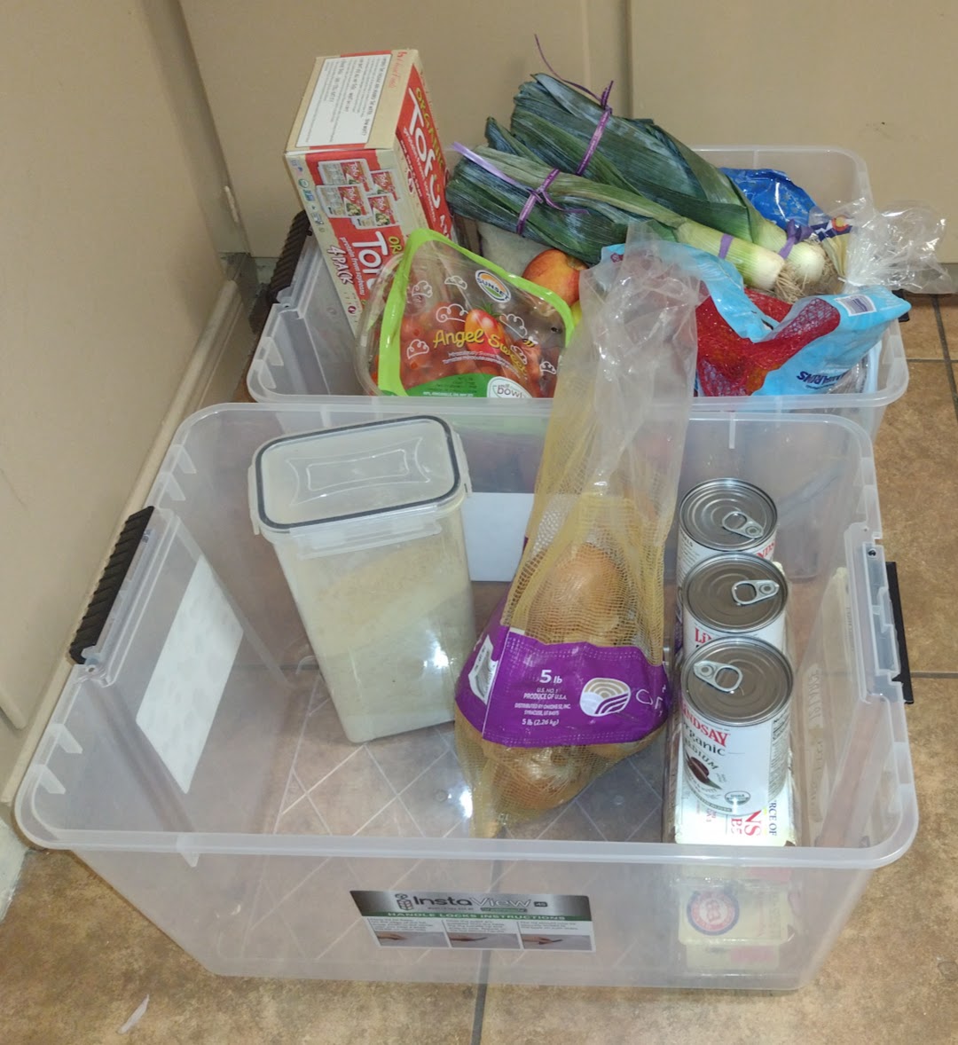 Items remaining at week 2