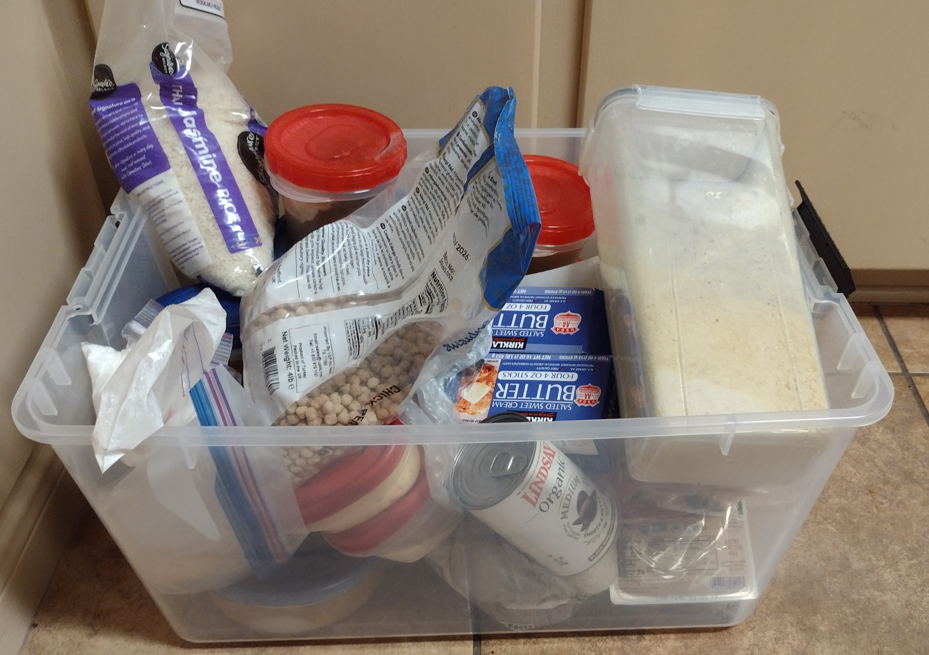 Items remaining at week 4