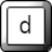 D key